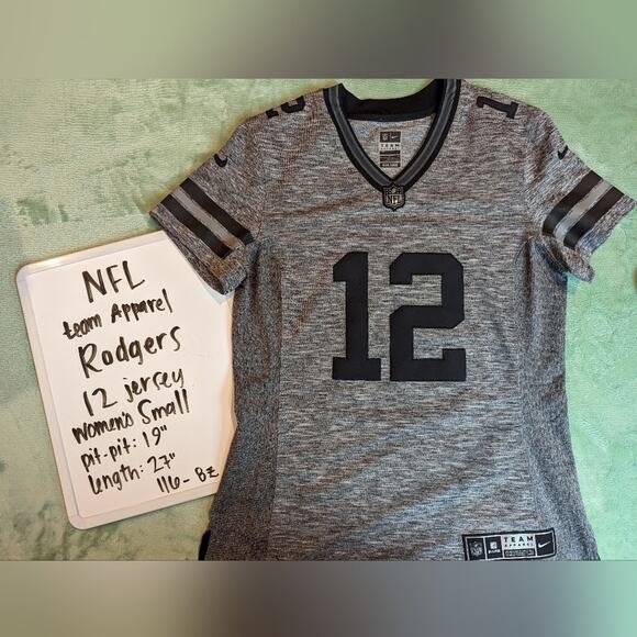 NFL Aaron Rogers 12 Jersey Womens Small - Picture 1 of 4